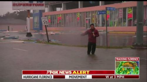 Vittert Surveys Hurricane Florence Damage in Atlantic Beach